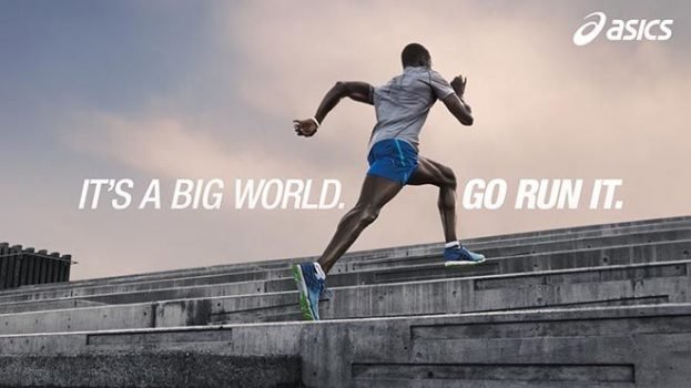 Asics brand image mediastrone
