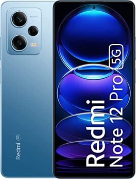 Redmi Note 12 Pro 5G (Glacier Blue, 6GB RAM, 128GB Storage)