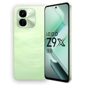 iQOO Z9x 5G (Tornado Green, 6GB RAM, 128GB Storage) | Snapdragon 6 Gen 1 with 560K+ AnTuTu Score | 6000 mAh Battery with 7.99mm Slim design | 44W FlashCharge