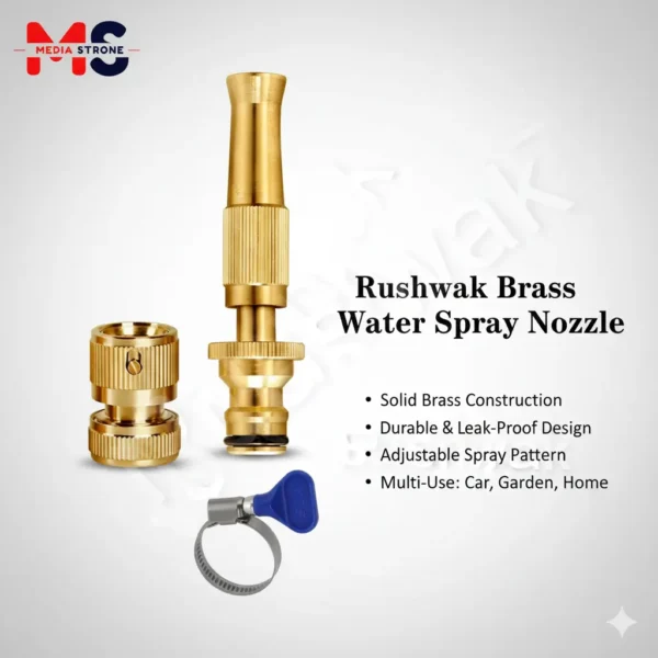 Rushwak Brass Water Spray Nozzle | Buy decision.