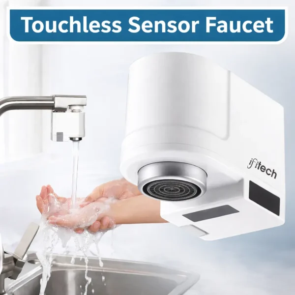 Touch-less infrared sensor tap water control Faucet - Mediastrone Buy Decision