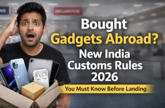Baggage Rules 2026 - New India Customs Rules 2026 - Mediastrone.
