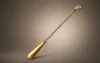 Extra-long metal shoe horn