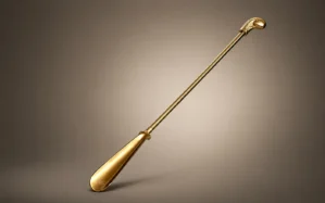 Extra-long metal shoe horn
