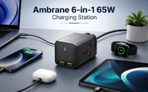 Ambrane 6-in-1 65W Charging Station buying decision 1