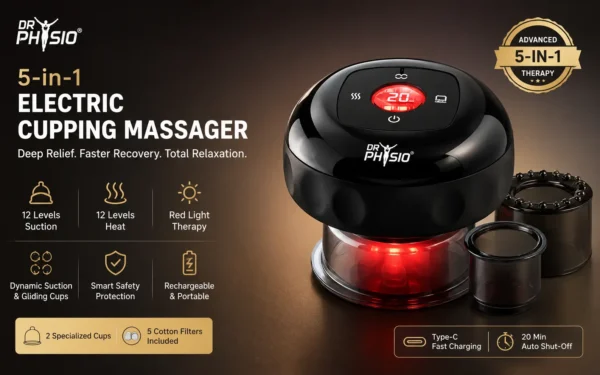 Dr Physio 5-in-1 Electric Cupping Massager – Worth Buying or Not MediaStrone™1