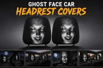 Ghost Face Car Headrest Covers – New Discovery