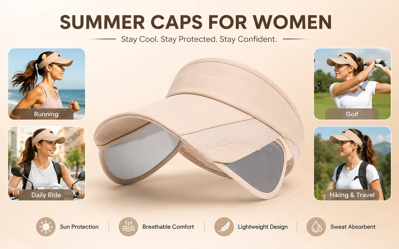 Open Top Summer Cap for Women Buying Decision Mediastrone 1