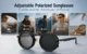 Adjustable polarized sunglasses with UV protection Buying Decision