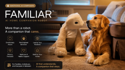 Familiar AI Robot: The First Emotional Companion for Your Home