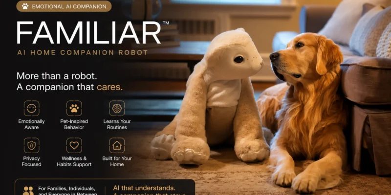 Familiar AI Robot: The First Emotional Companion for Your Home