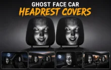 Ghost Face Car Headrest Covers – New Discovery