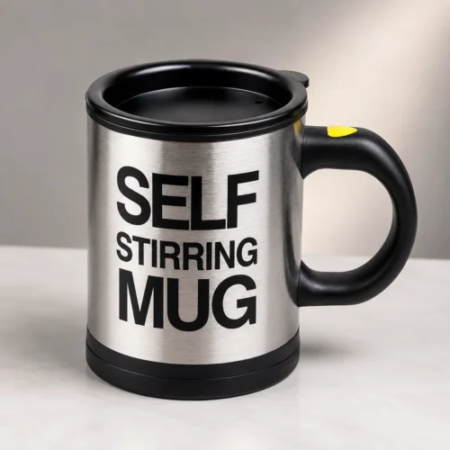 NROQ Self Stirring Coffee Mug Cup