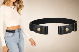 SANSTHS Buckle-Free Elastic Belt