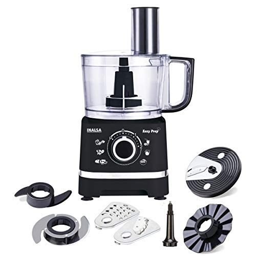 Inalsa Easy Prep 800 Watts Food Processor Review, Pros & Cons