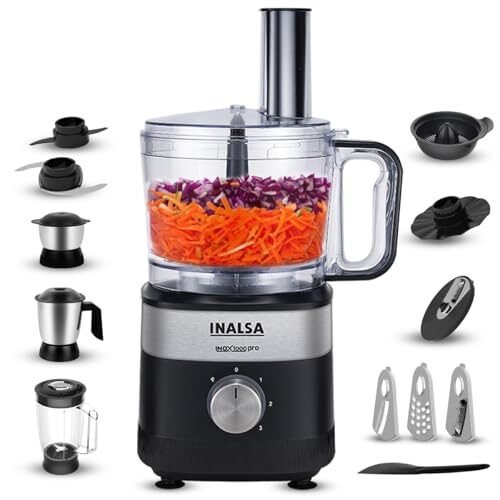Inalsa Inox 1000 Pro Food Processor Review, Pros and Cons